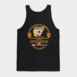 Afghanistan - Vet - 1st Bn 501st -4th BCT 25th ID w AFGHAN SVC Tank Top